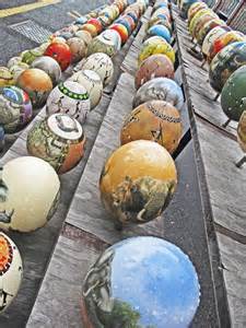 decorated ostrich eggs